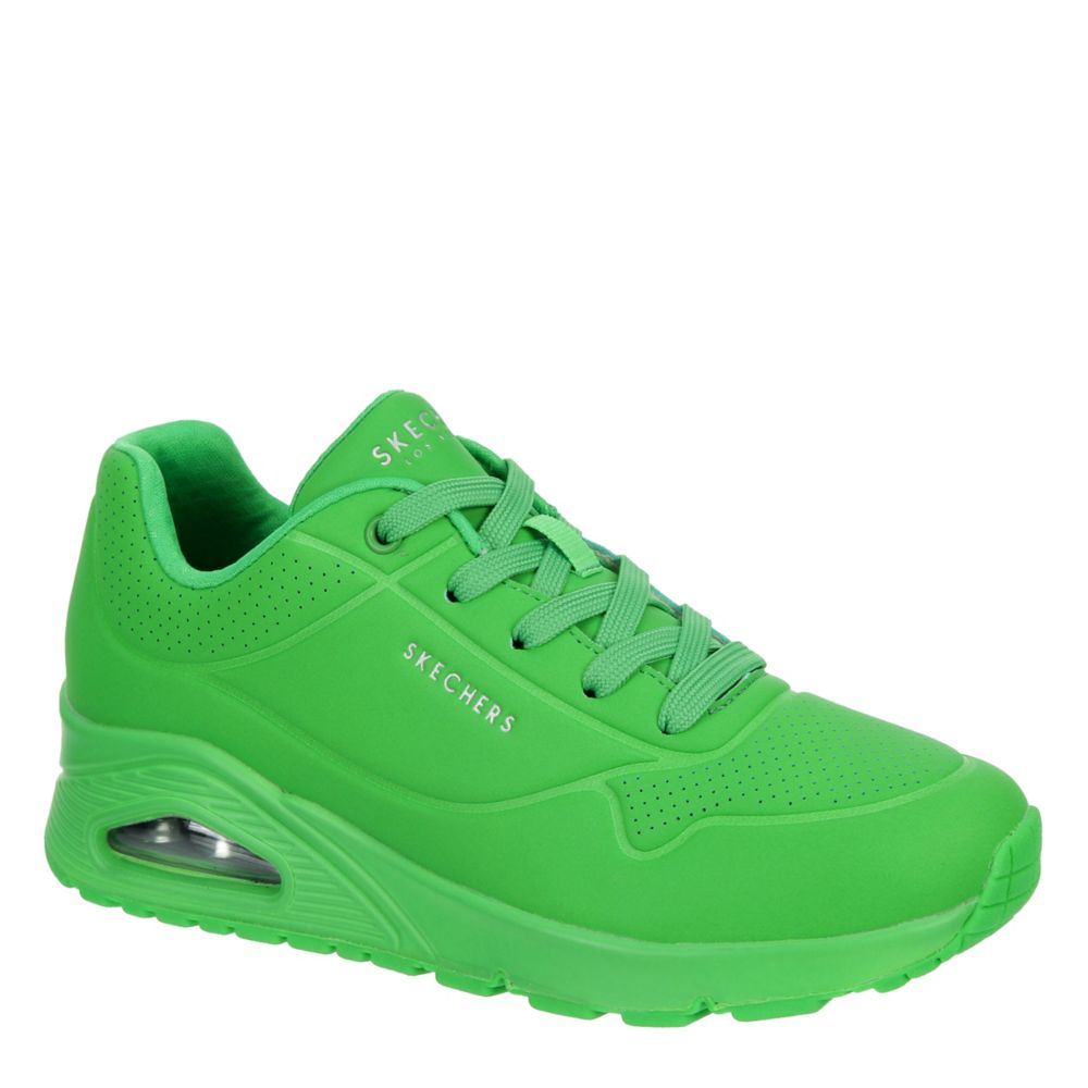 Skechers slip on clearance womens green