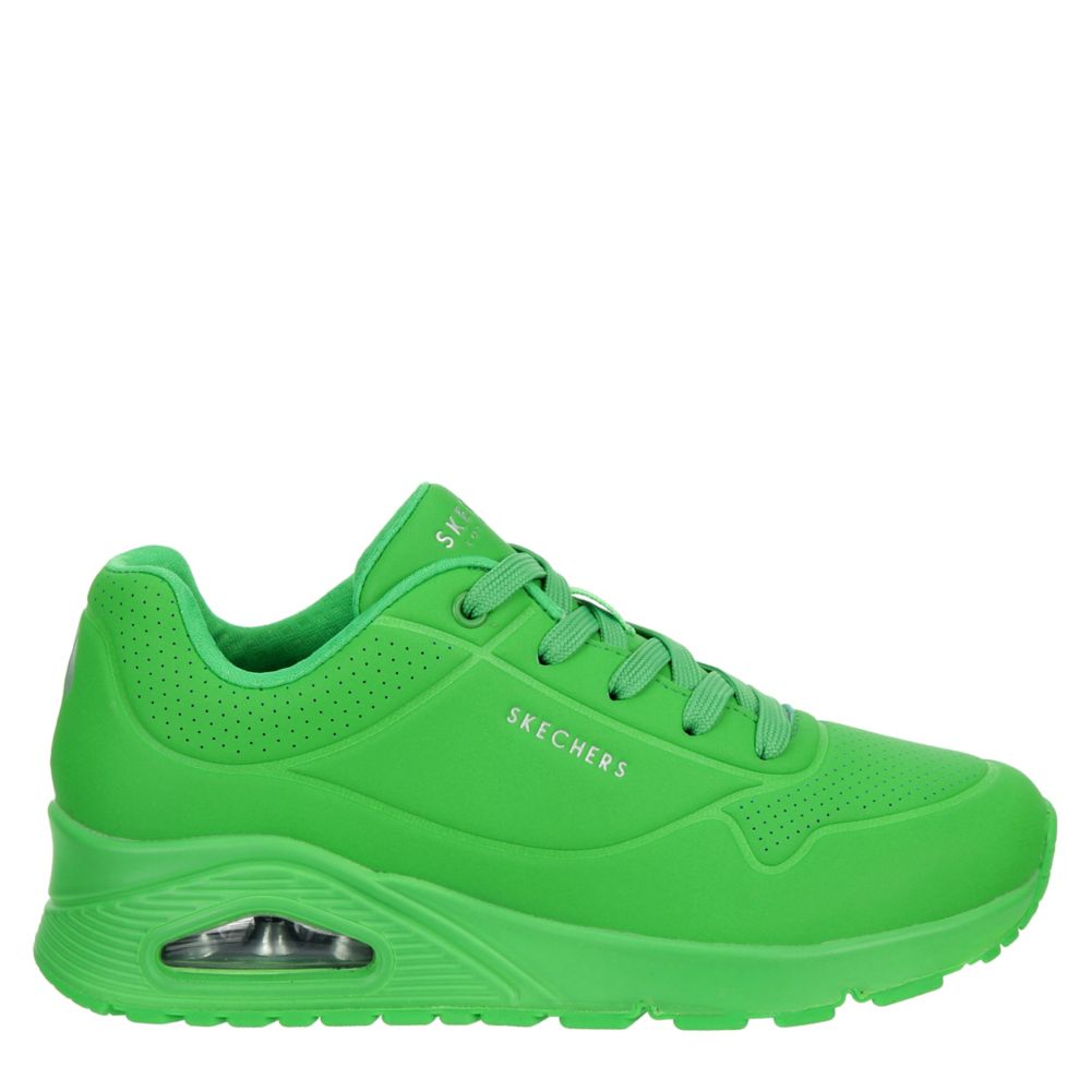 Green 2025 skechers womens