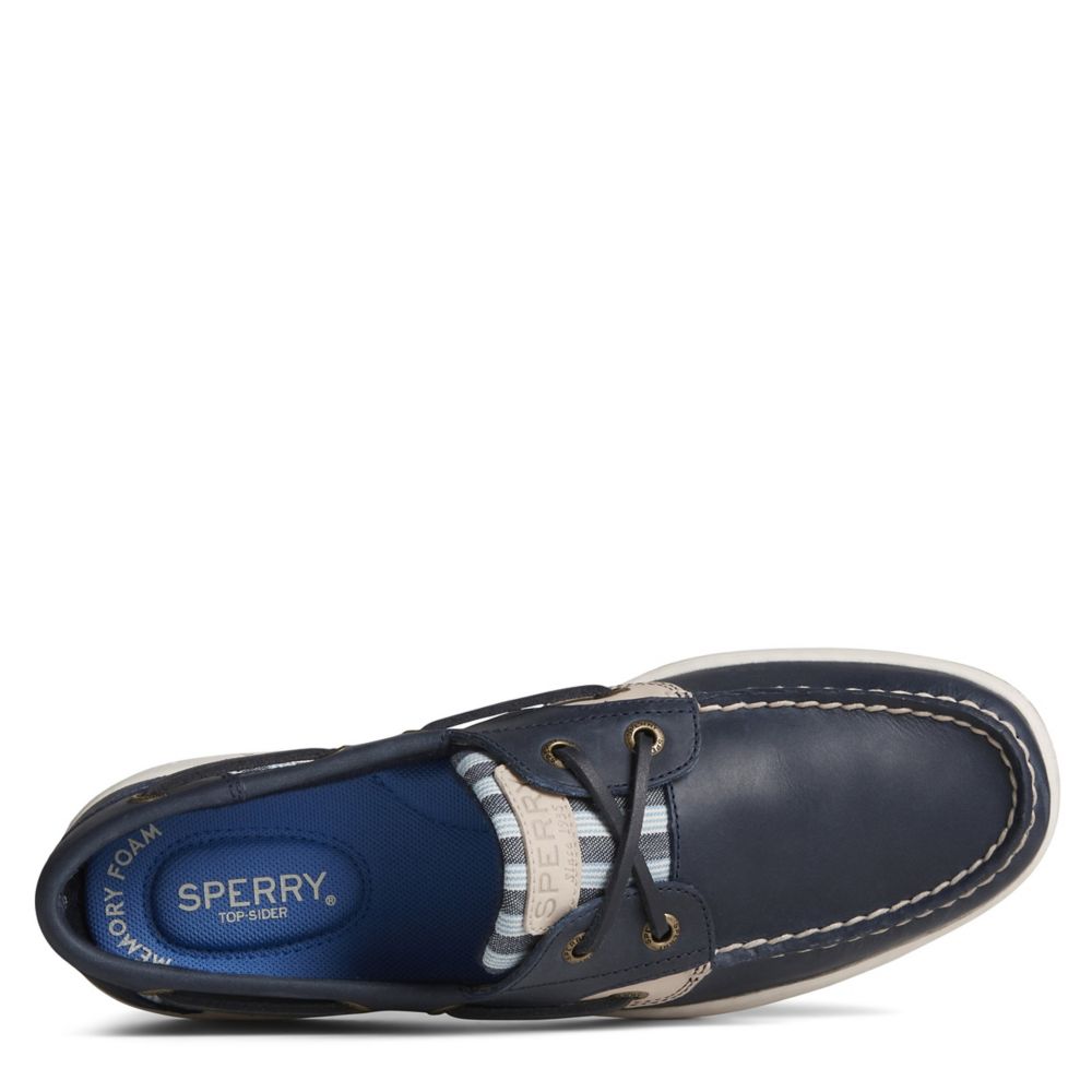 Blue deals women's sperrys