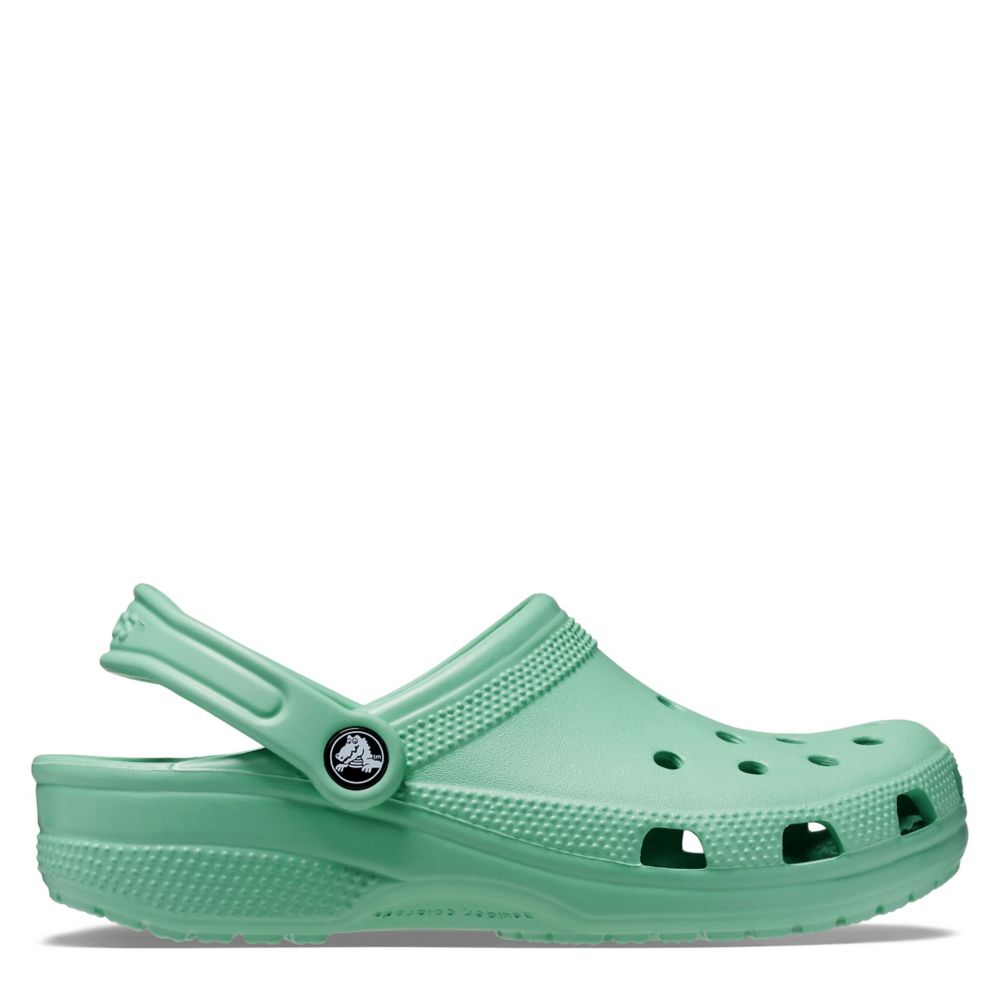 Mint green hot sale crocs