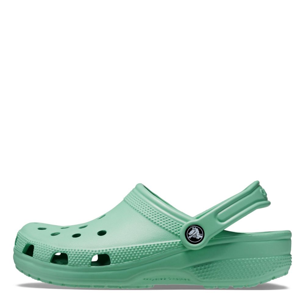 Green sales crocs women's