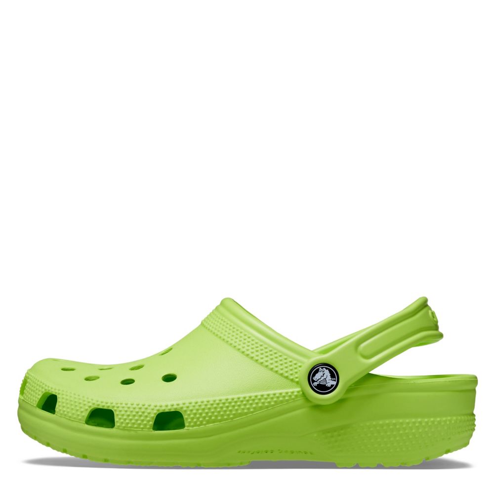 Crocs lime hot sale