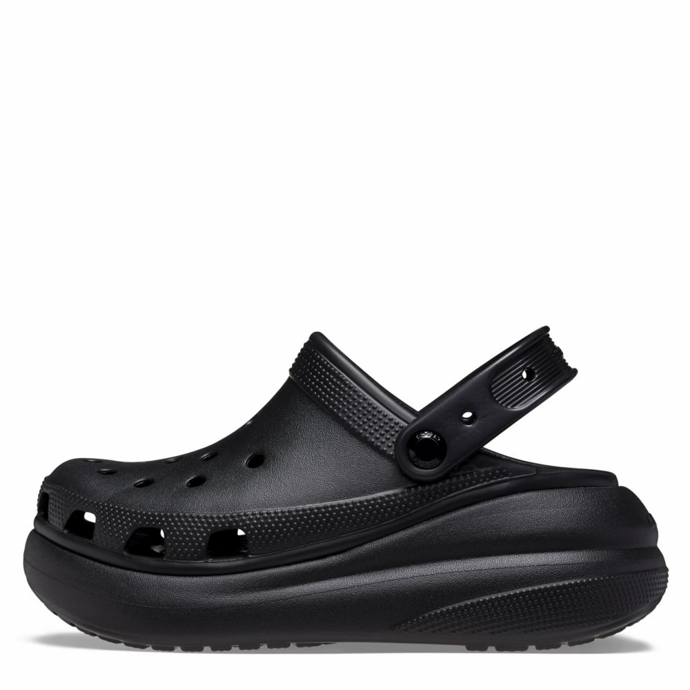 Crocs Womens Classic Crush Clog - Black