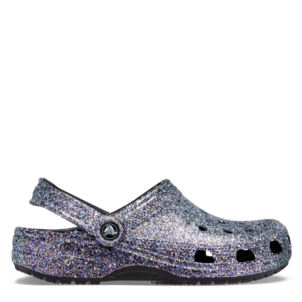 Glitter crocs hot sale women