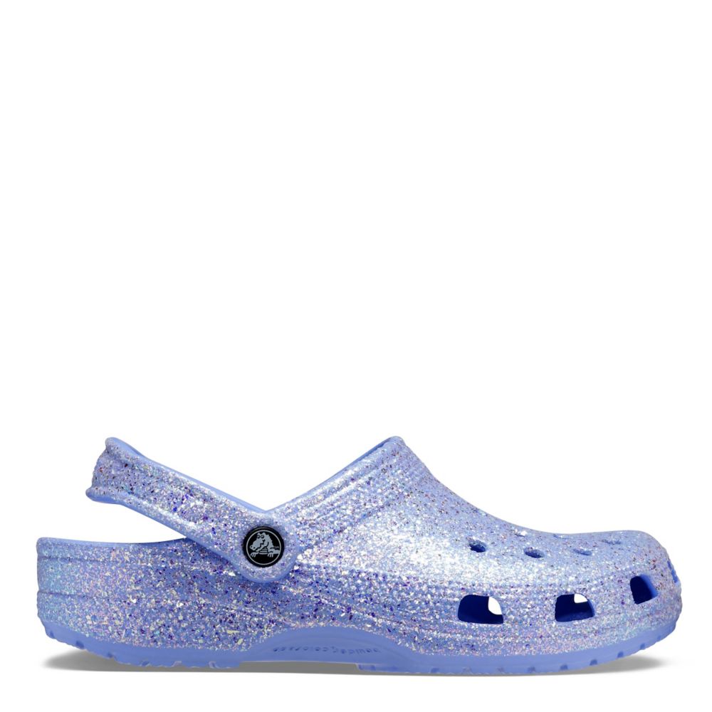 Crocs store glitter clog