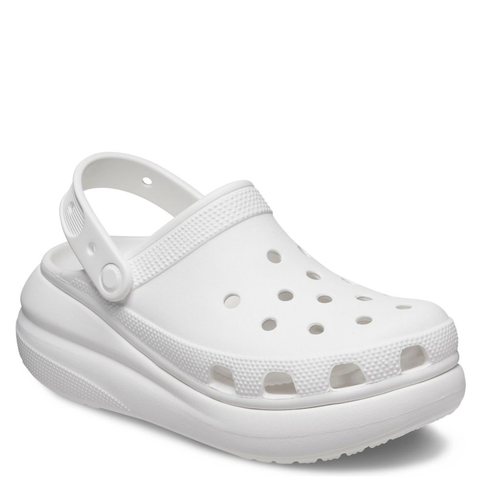 White Crocs Womens Classic Crush Clog | Casual Shoes | Rack Room Shoes