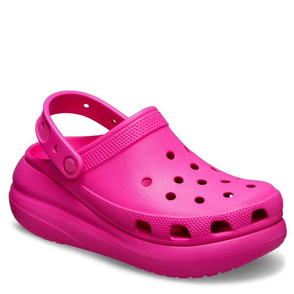 Pink Crocs Womens Classic Crush Clog | Casual Shoes | Rack Room Shoes