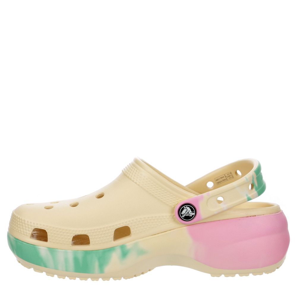 WOMENS CLASSIC PLATFORM CLOG IVORY