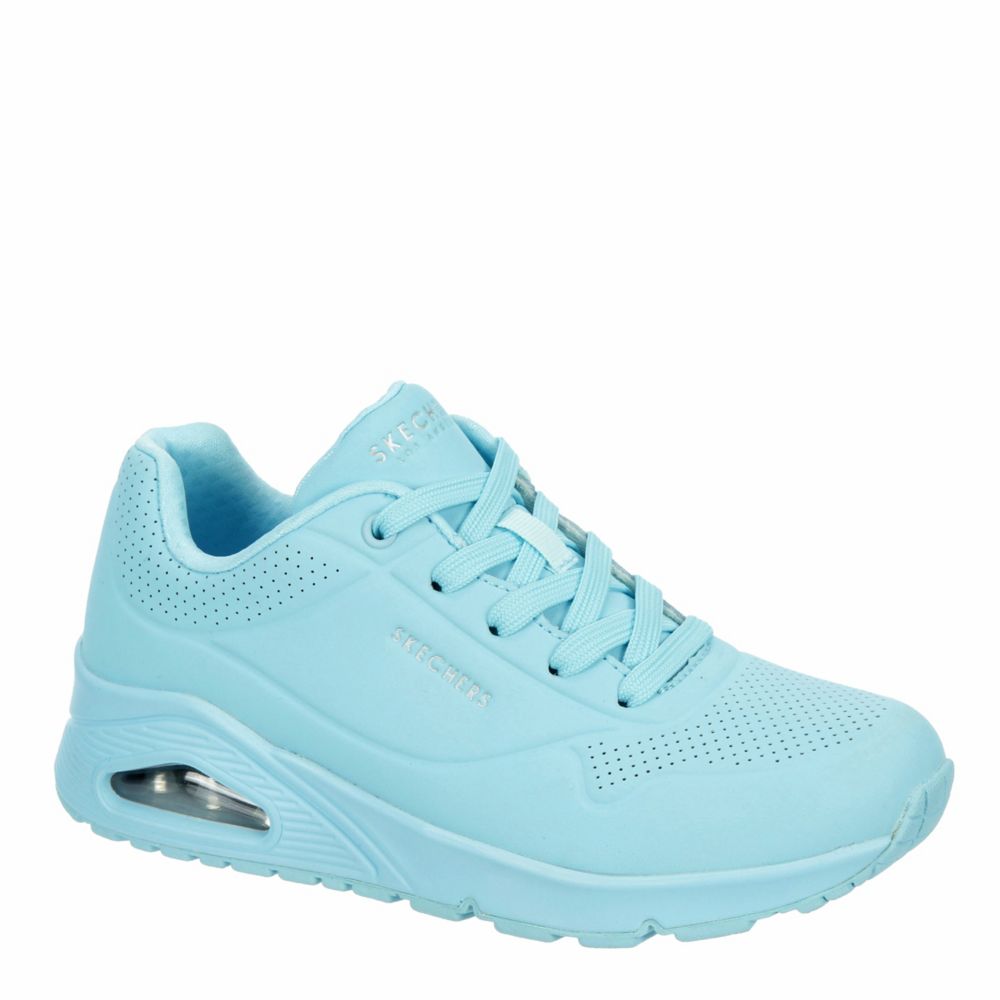 Skechers Womens Uno Sneaker - Light Blue