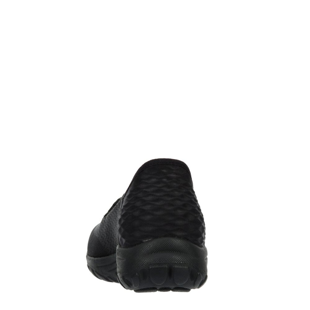 Black Skechers Womens Slipins Reggae Fest 2.0 Guiding Sneaker Rack