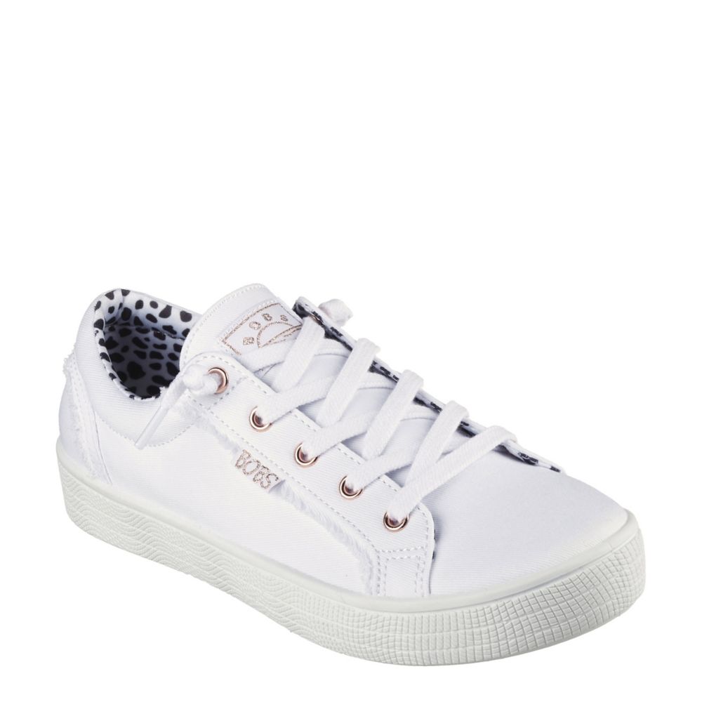 White store canvas skechers