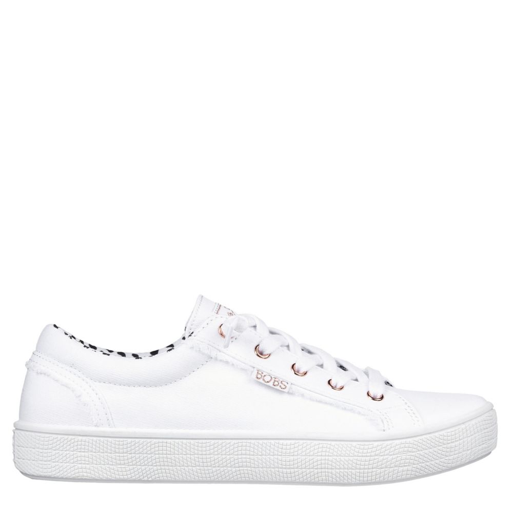 White skechers ladies clearance trainers