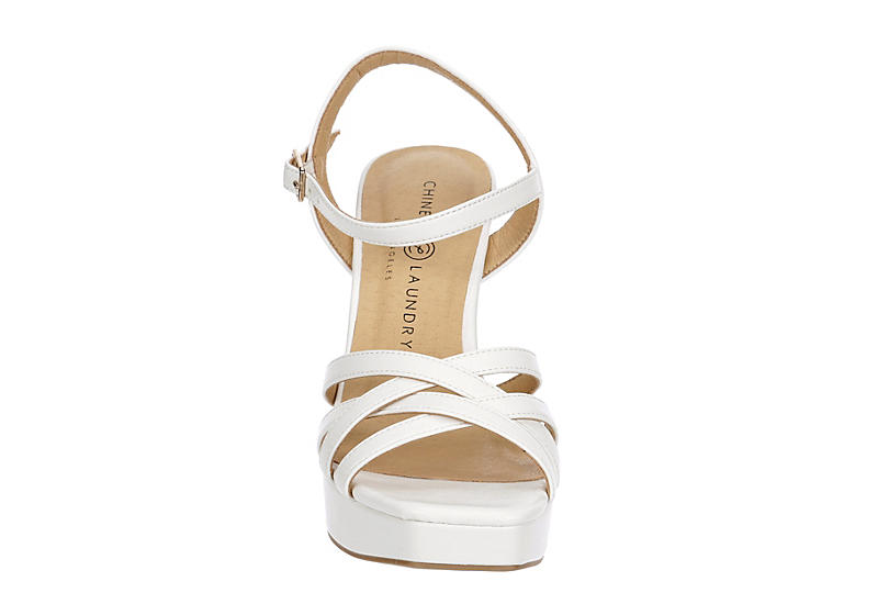 White Chinese Laundry Womens After All Platform Sandal | Dress Sandals ...