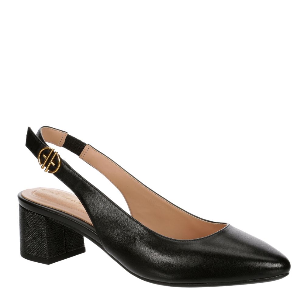 Black Cole Haan Womens The Go-to Slingback Pump | Sling Back Heel