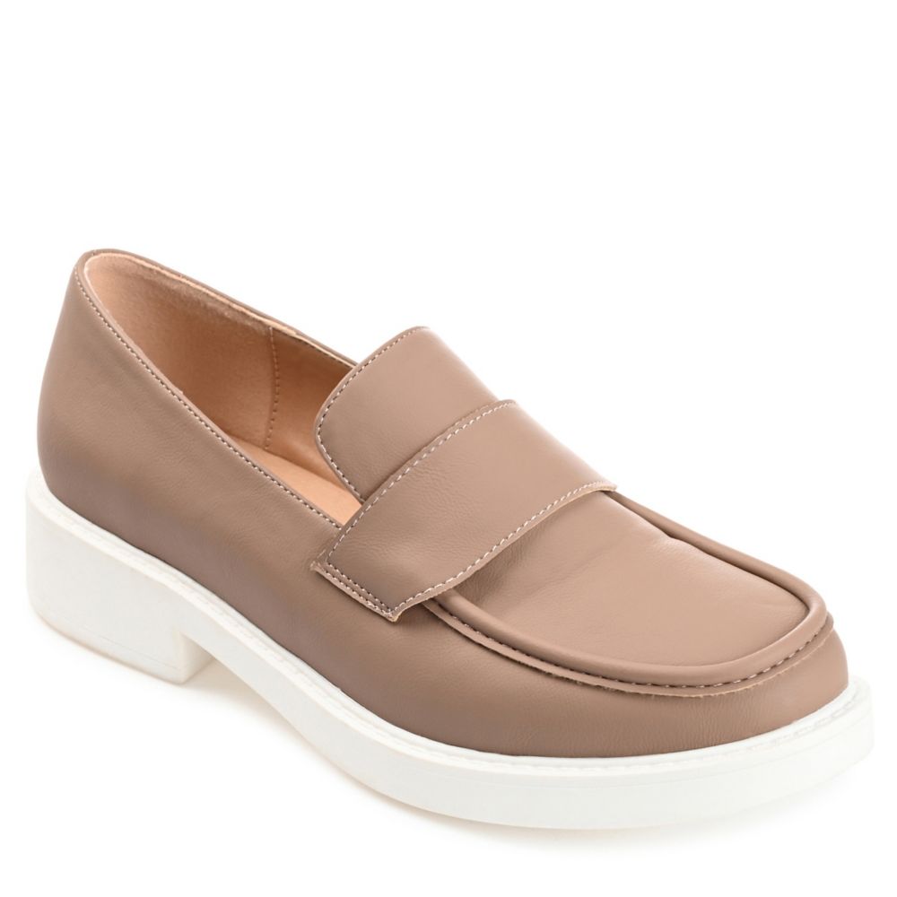 Taupe Womens Saydee Loafer | Journee Collection | Rack Room Shoes