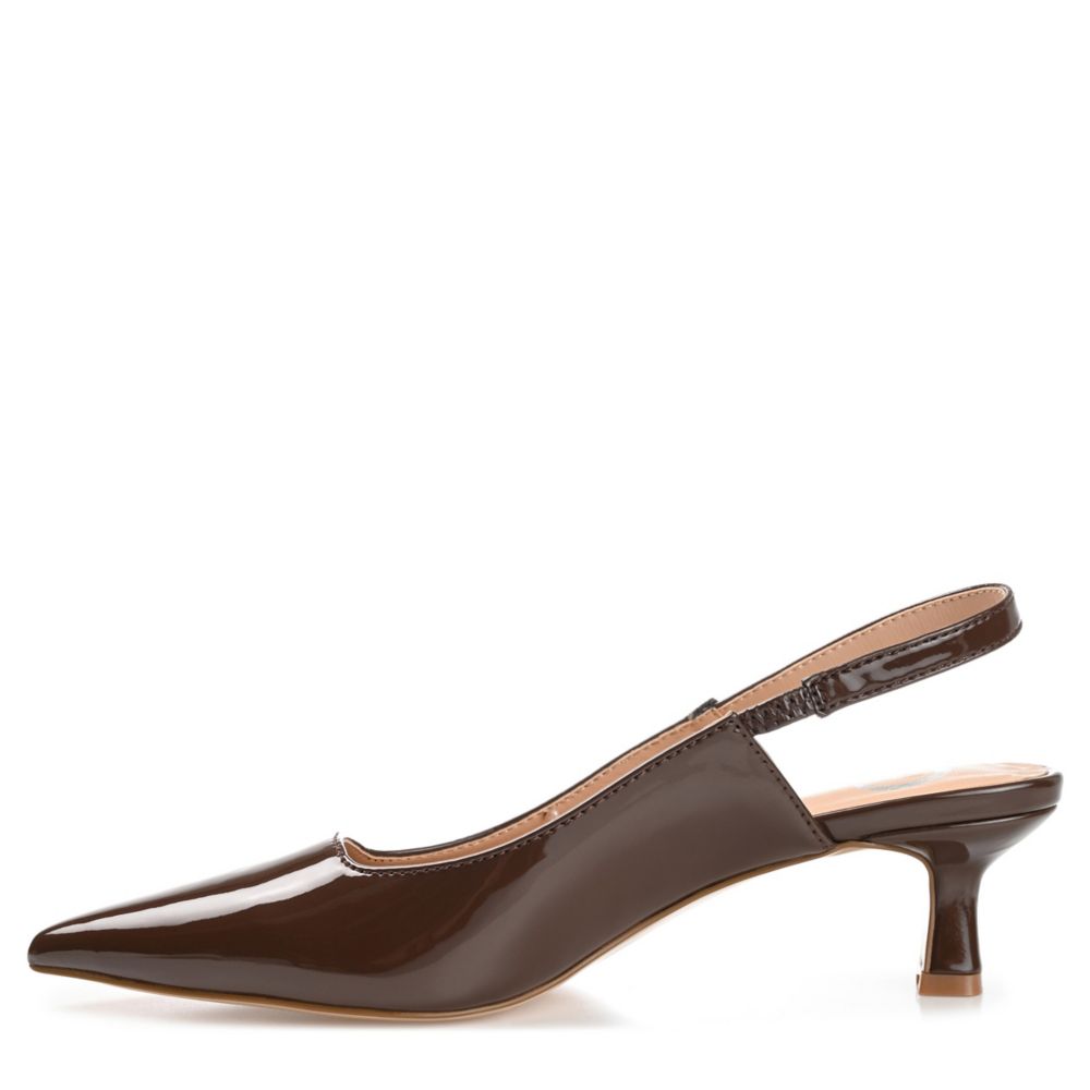 Brown Journee Collection Womens Paulina Pump | Dress Shoes | Rack Room ...