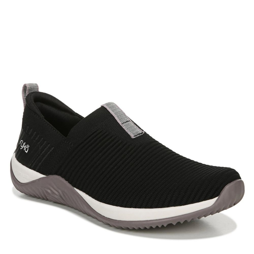 Women's Ryka, Echo Knit Slip-On Sneaker Grey 11 W