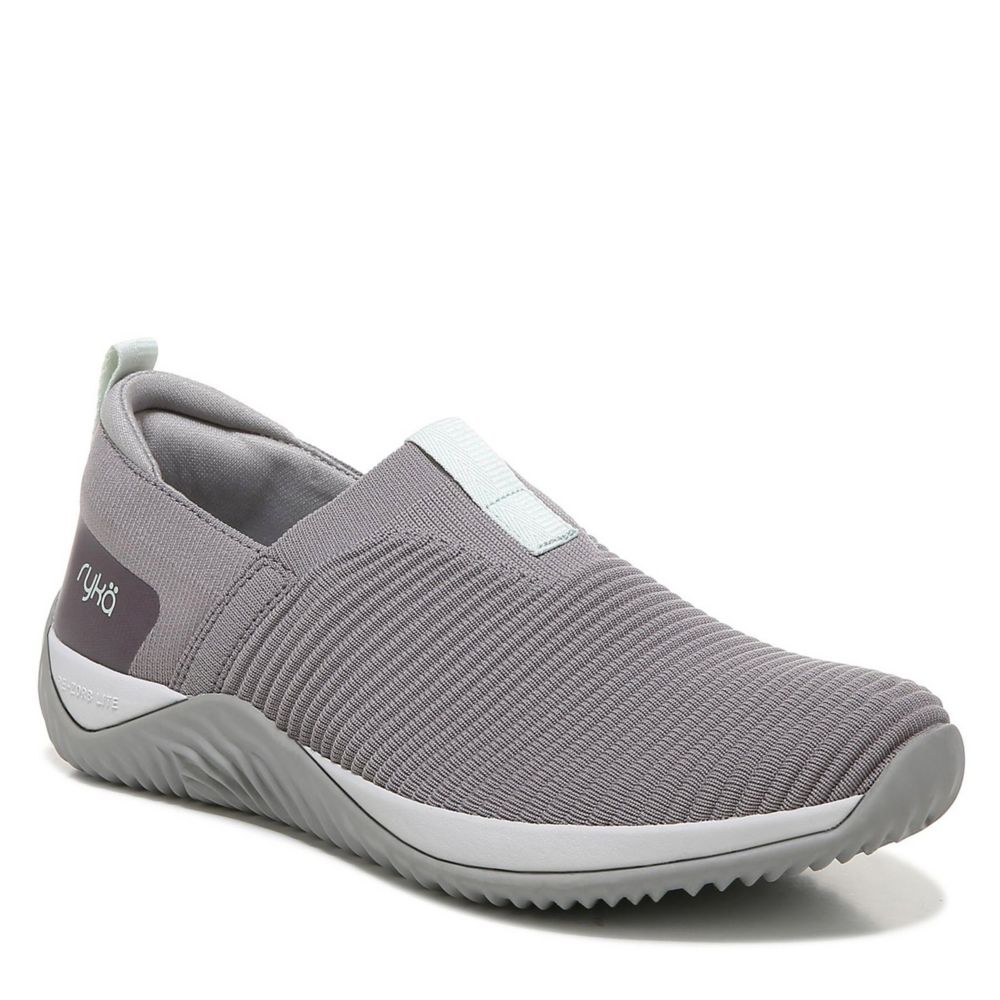 Grey Ryka Womens Echo Knit Slip On Sneaker | Athletic & Sneakers | Rack ...