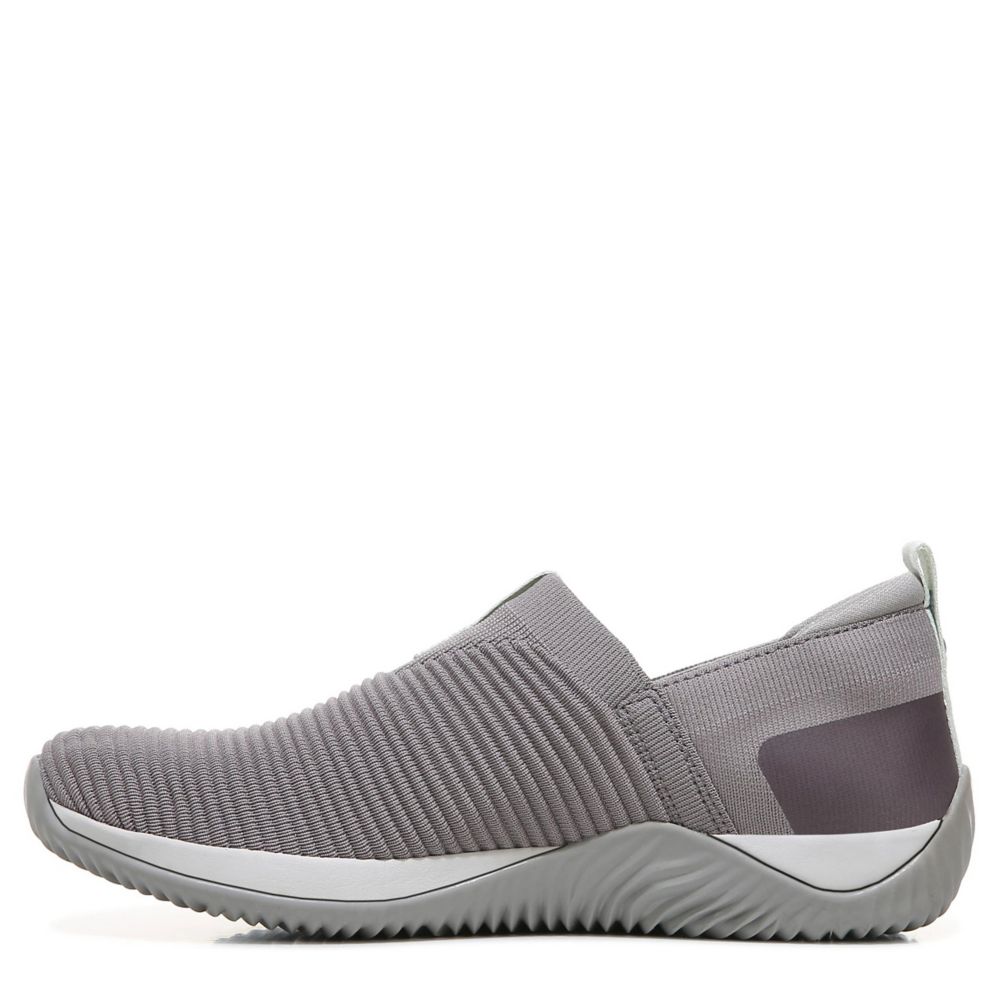Grey Ryka Womens Echo Knit Slip On Sneaker | Athletic & Sneakers | Rack ...