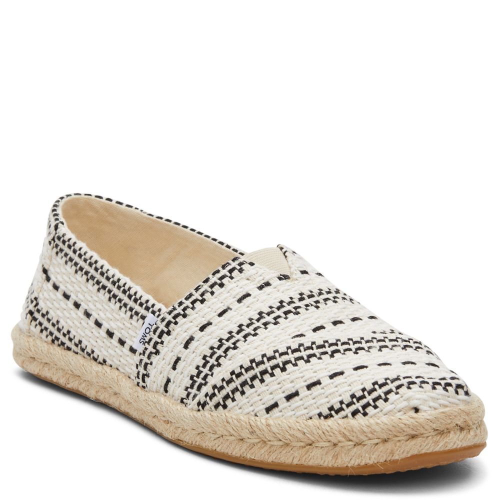 Toms Womens Alpargata Chunky Woven Rope Espadrille - Natural