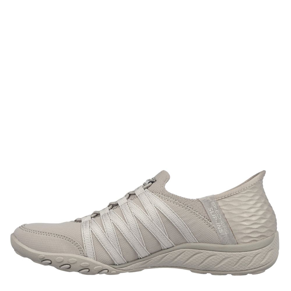 Skechers breathe hot sale easy taupe