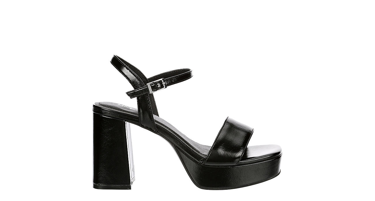 Black Limelight Womens Ansley Platform Sandal | Dress Shoes | Rack Room ...