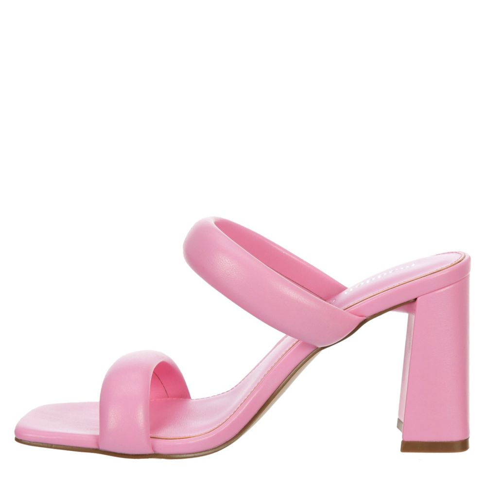 Pink Madden Girl Womens Wiisper Slide Sandal | Dress Shoes | Rack Room ...