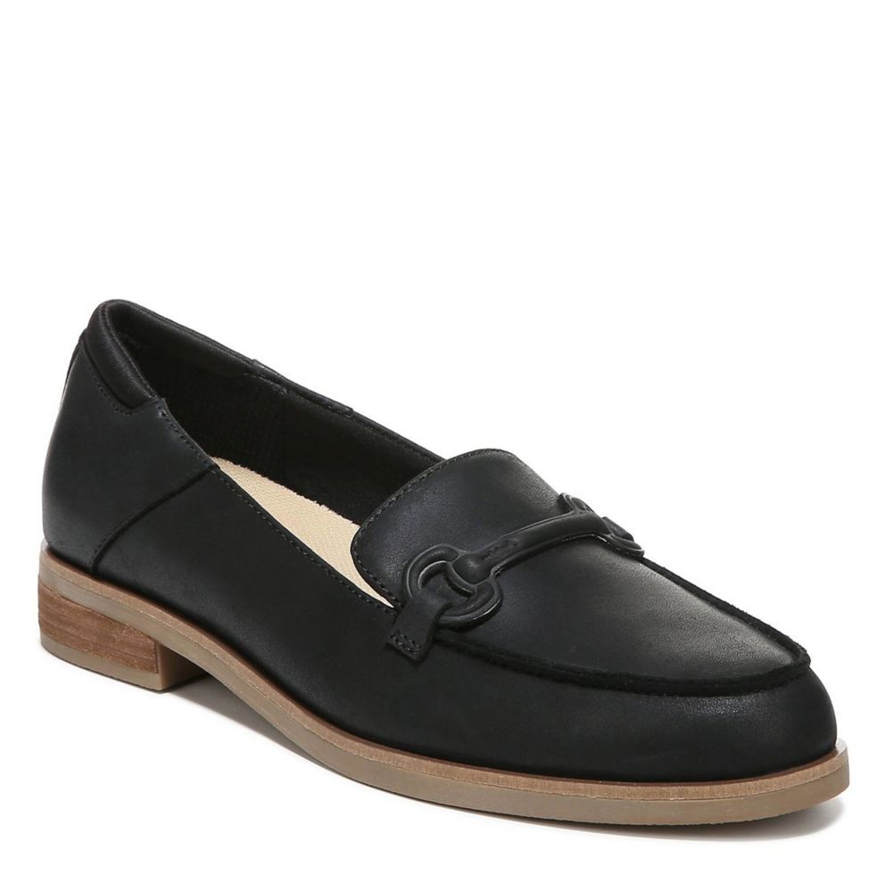 Black Dr. Scholl's Womens Avenue Loafer Casual Shoes Rack Room Shoes