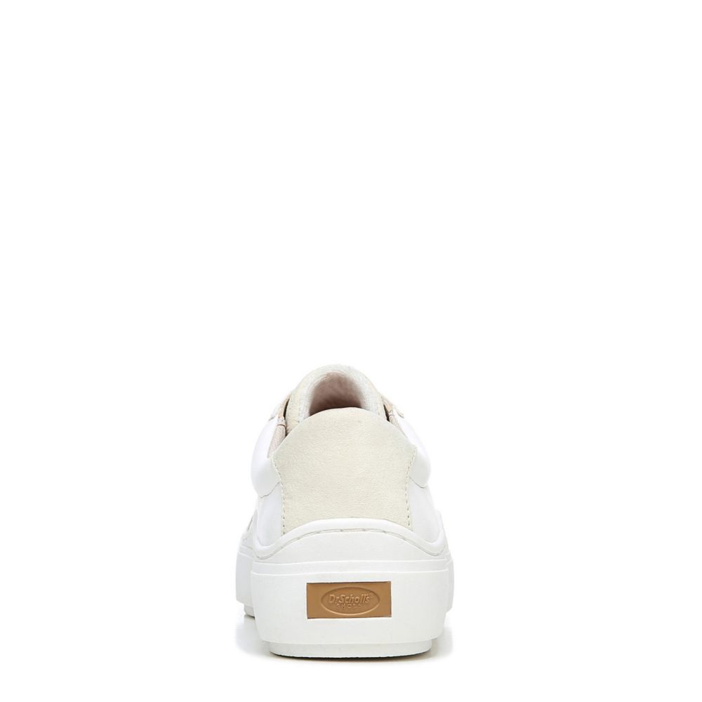 WOMENS TIME OFF PLATFORM SNEAKER - WHITE
