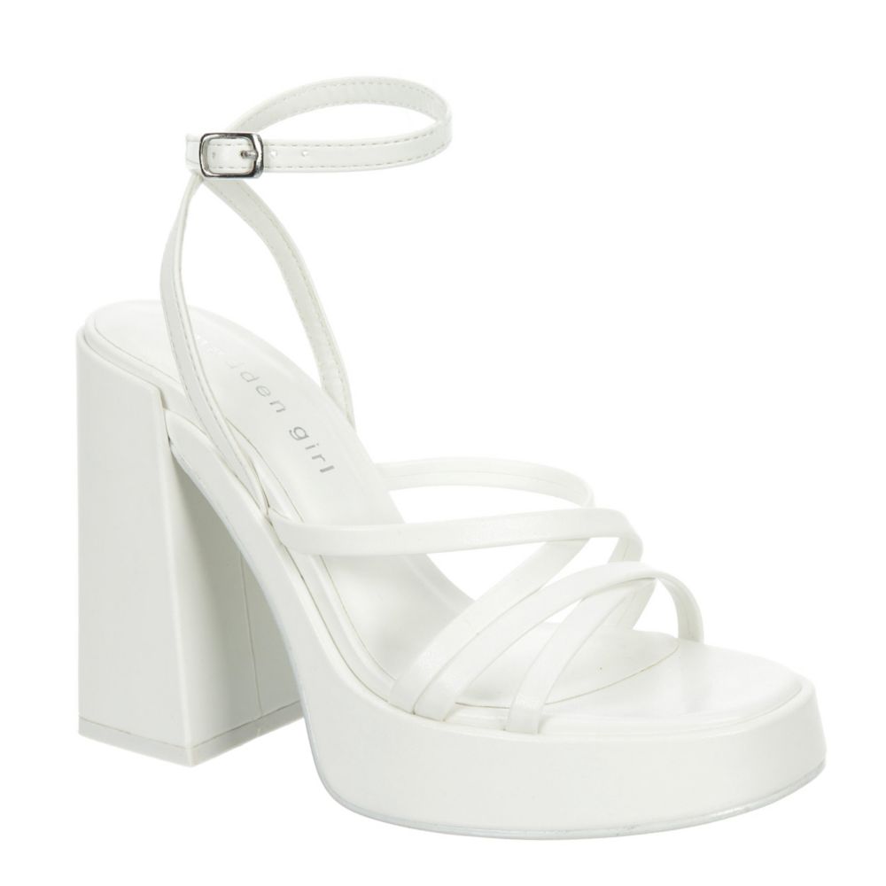 Madden girl store white platform sandals