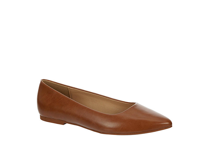 Cognac Xappeal Womens Rebecca Flat | Casual Shoes | Rack Room Shoes