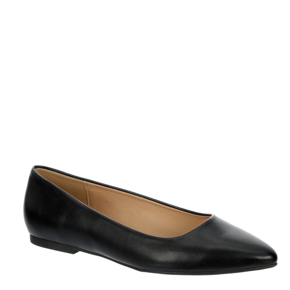 WOMENS REBECCA FLAT BLACK