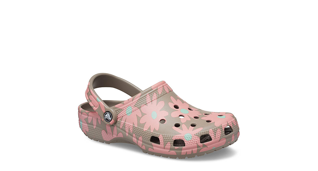 Floral Crocs Womens Classic | Casual Shoes Rack Room Shoes