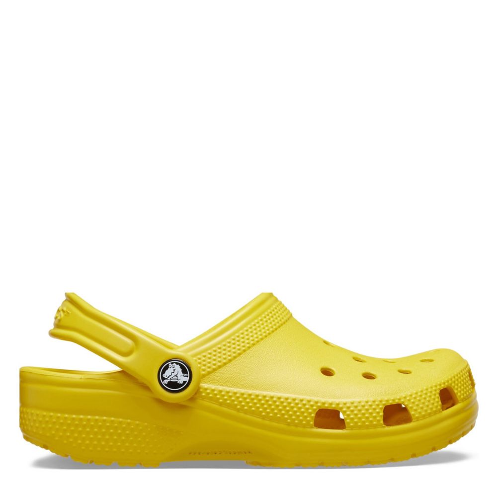 Yellow crocs academy new arrivals