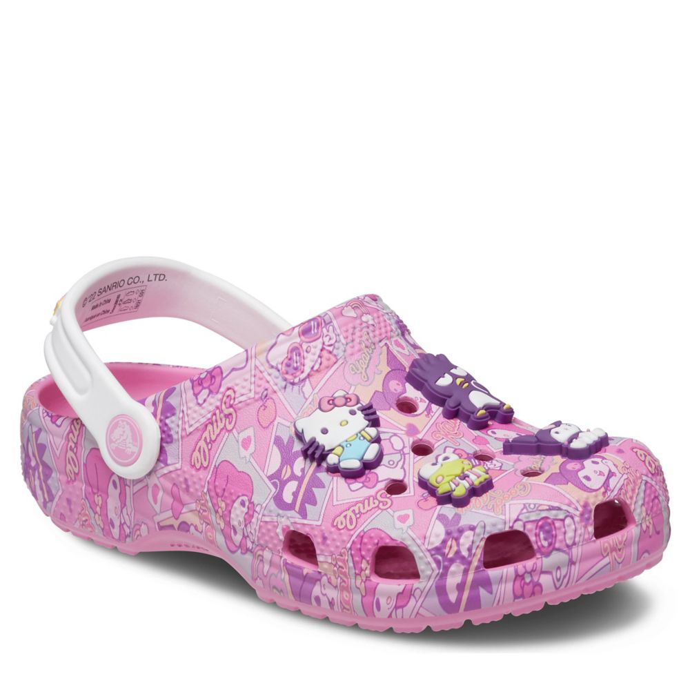 WOMENS HELLO KITTY CLASSIC CLOG MULTICOLOR