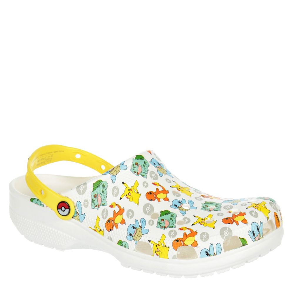 White Pokemon Crocs Mens Womens Rack Room Shoes