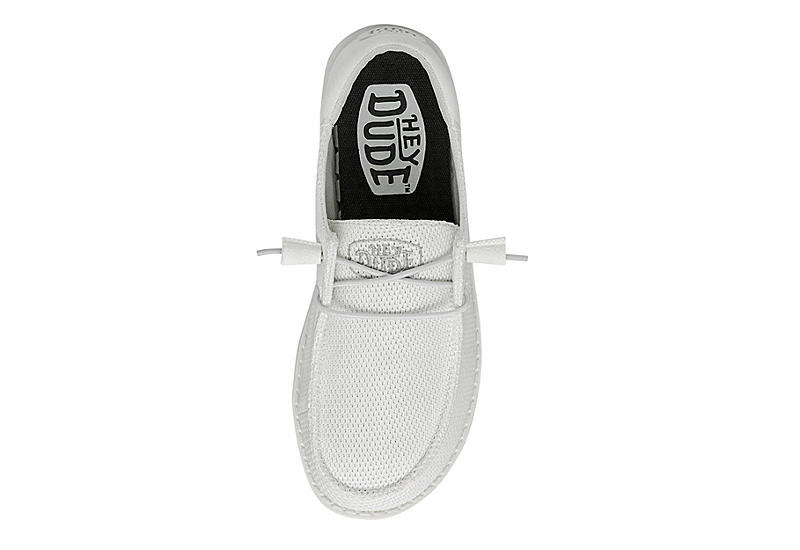 White Heydude Womens Wendy Funk Mono Slip On Sneaker | Rack White Heydude Womens Wendy Funk Mono Slip On Sneaker | Rack