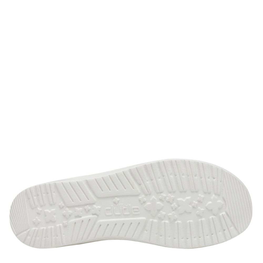 White Heydude Womens Wendy Funk Mono Slip On Sneaker | Rack