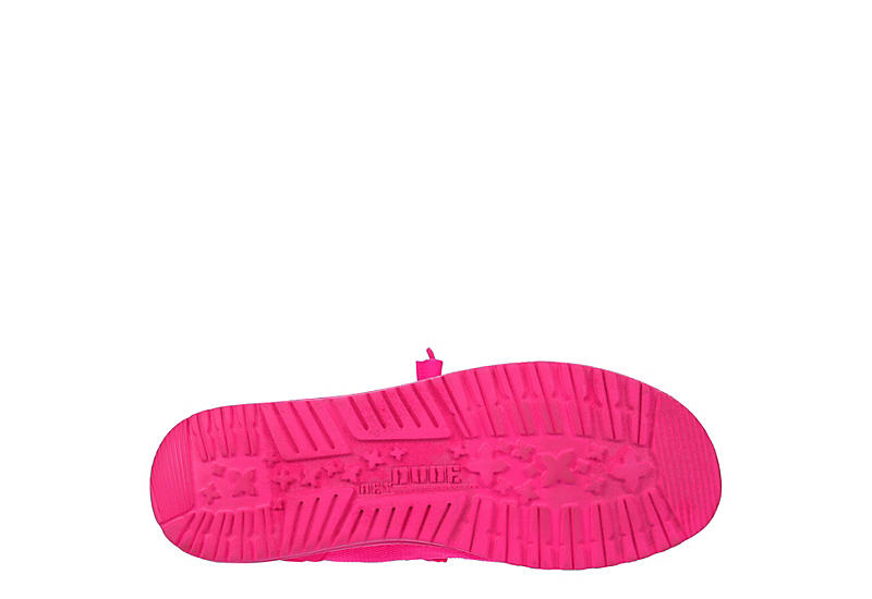 Bright Pink Heydude Womens Wendy Funk Mono Slip On Sneaker Bright Pink Heydude Womens Wendy Funk Mono Slip On Sneaker
