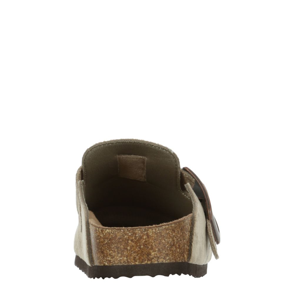 Taupe Madden Girl Womens Prim Clog Casual Shoes Rack Room Shoes