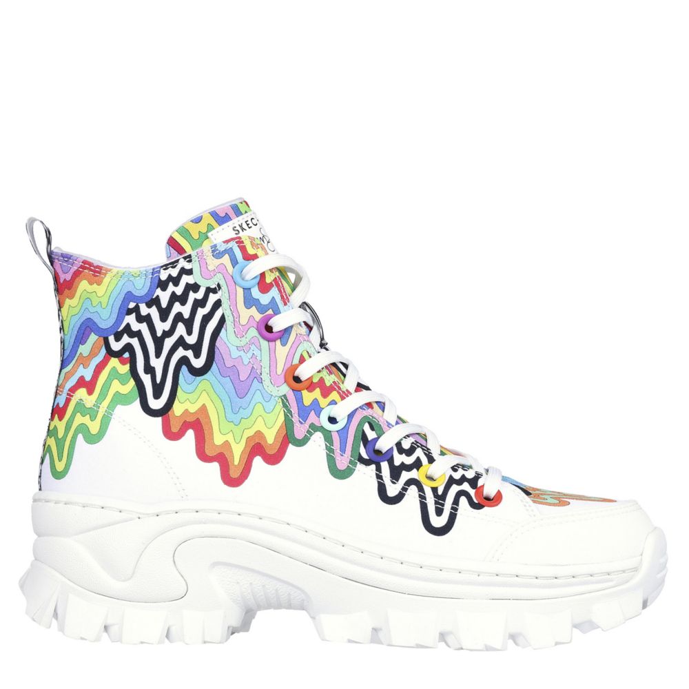 Multicolor Womens Jen Stark Hi-ryze Sneaker | Skechers | Rack Room Shoes