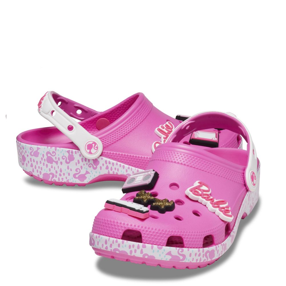 essentials for dream barbie crocs ! // now on our website 🎀 #barbie #