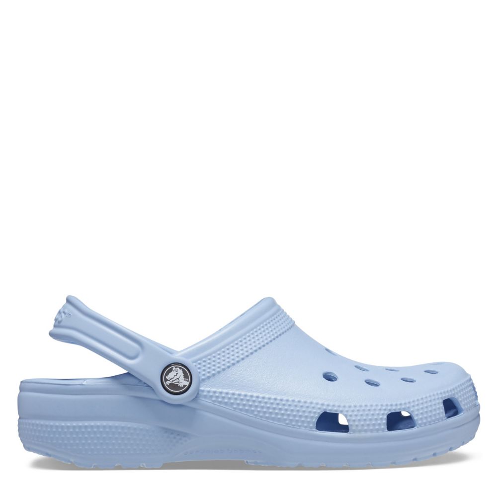 Light Blue Crocs Unisex Classic Clog Rack Room Shoes   US 01 107968 01