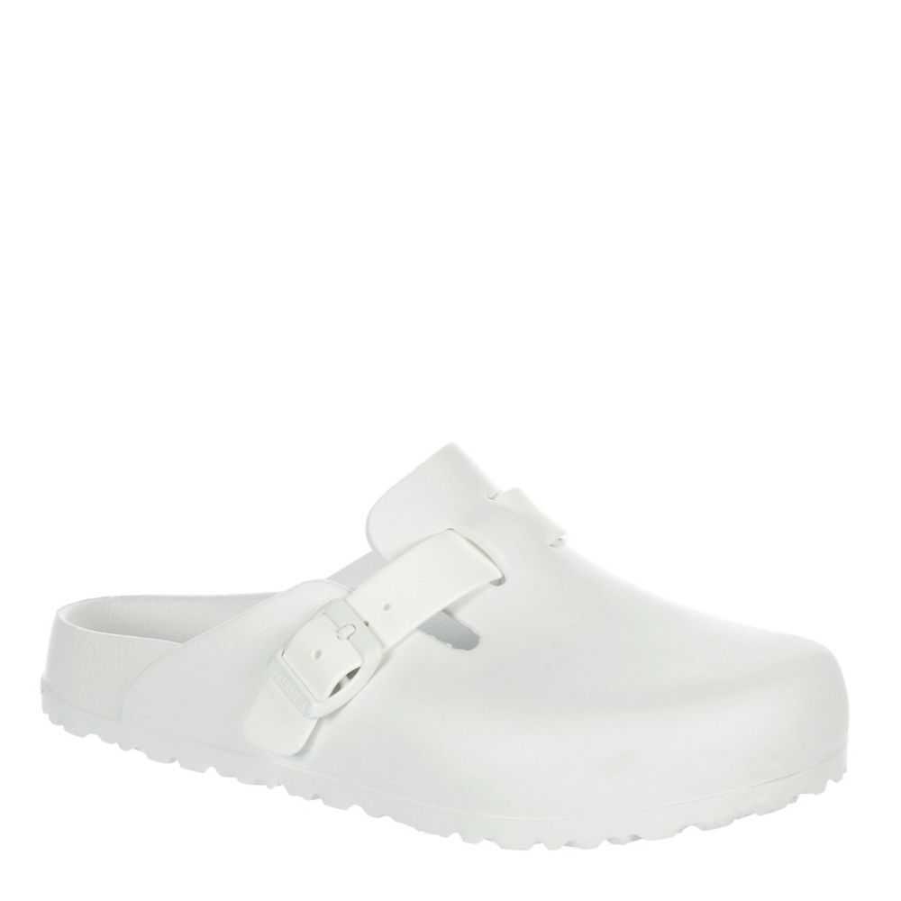 White Birkenstock Womens Boston Eva Clog Shoes | Rack Room Shoes