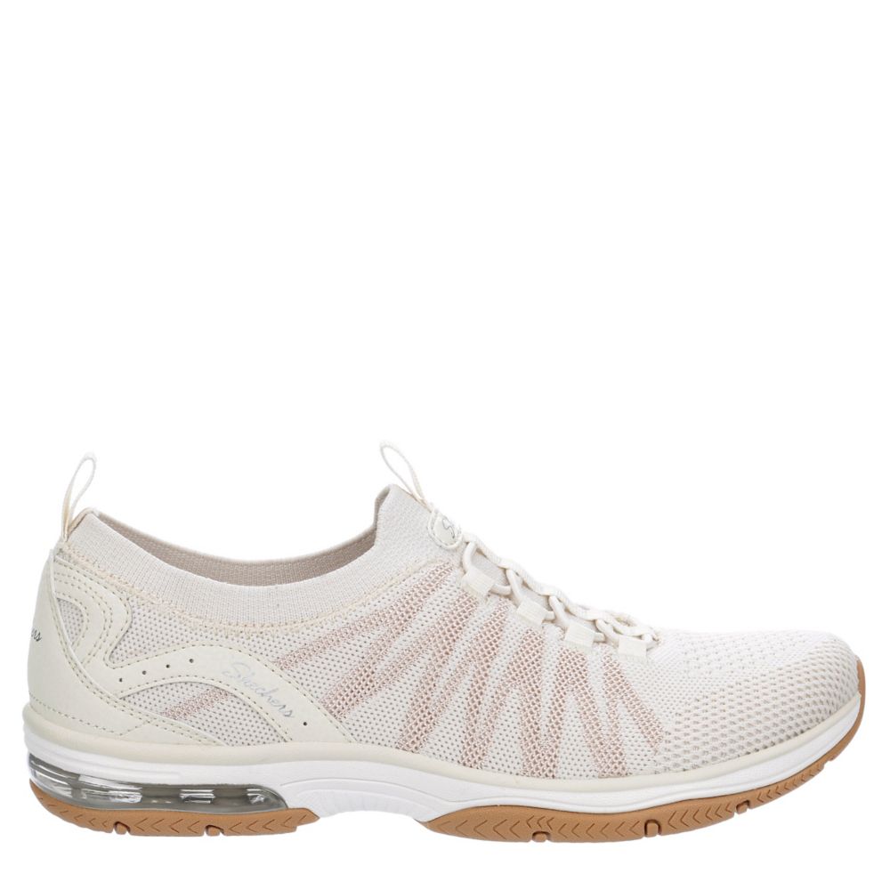 Skechers air infinity store white rose gold