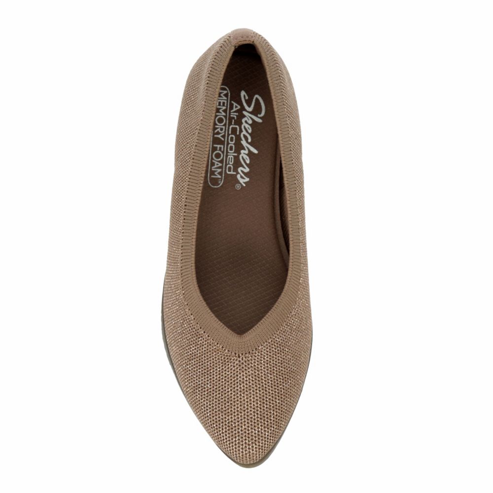 Skechers flats discount memory foam cleo