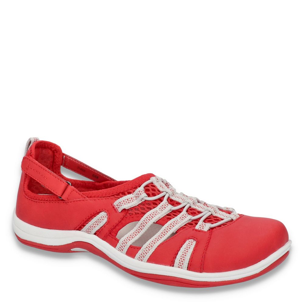 Red Easy Street Womens Zaba Slip On Sneaker Casual Shoes Rack Room