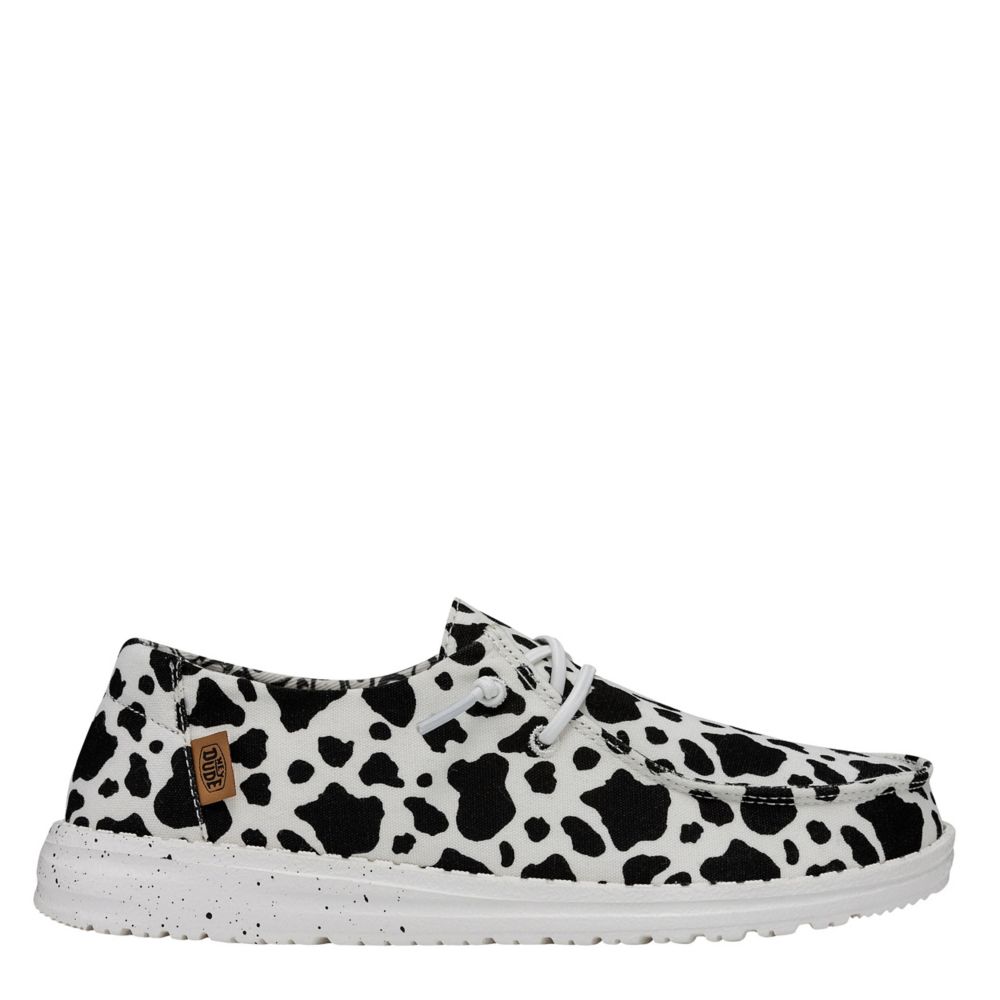 White Leopard Women’s Hey Dudes