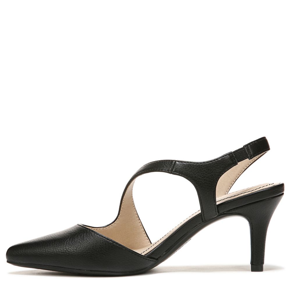 Black Lifestride Womens Santorini Pump | Rack Room Shoes