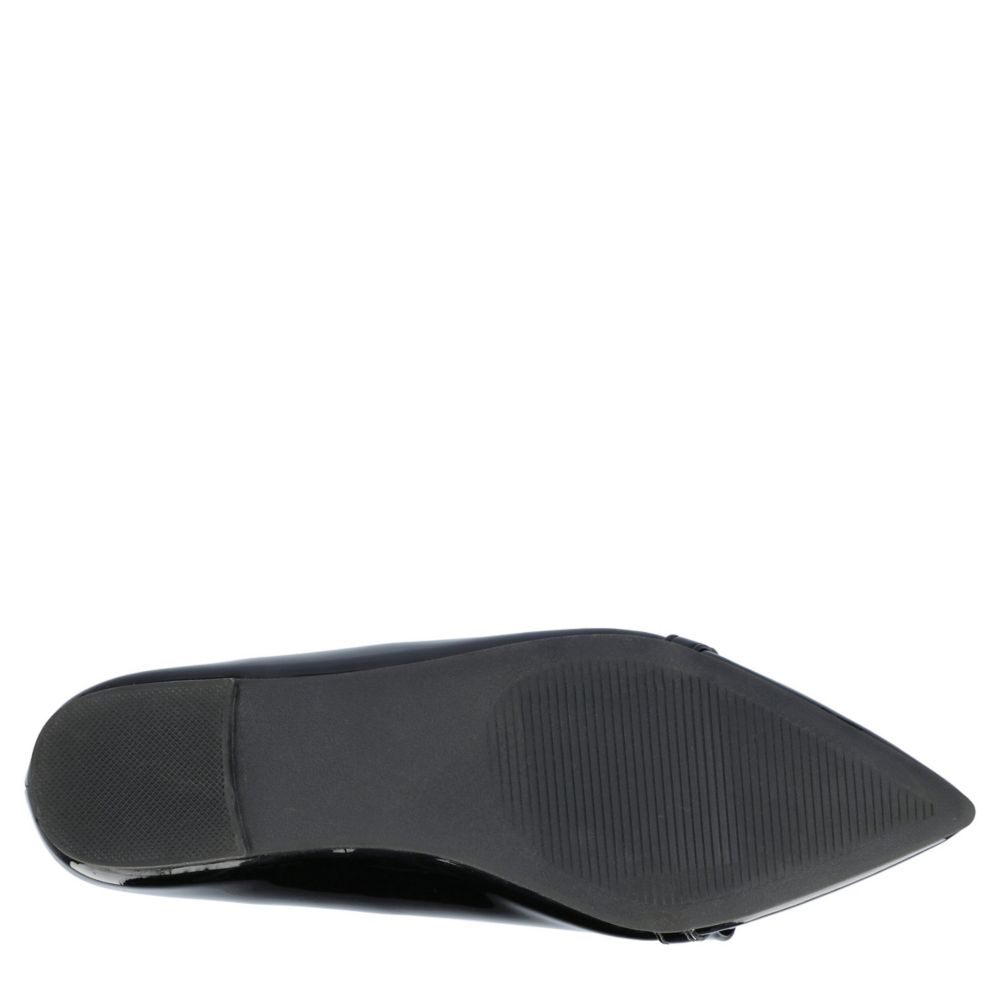 Black Womens Clareene Flat | Journee Collection | Rack Room Shoes